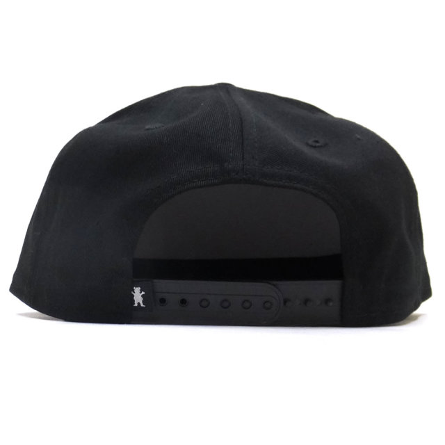 Grizzly Griptape フラットバイザーキャップ DIMENSIONAL OG BEAR SNAPBACK GMC1804A02