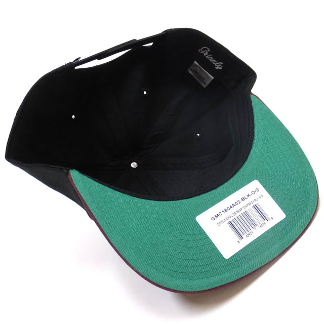 Grizzly Griptape フラットバイザーキャップ DIMENSIONAL OG BEAR SNAPBACK GMC1804A02