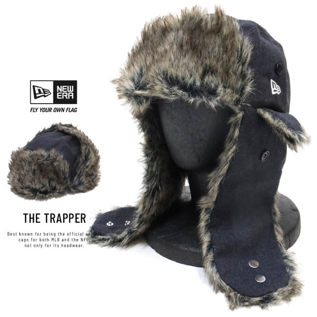 NEW ERA ニューエラ フライトキャップ トラッパー ヘザーネイビー 11780989