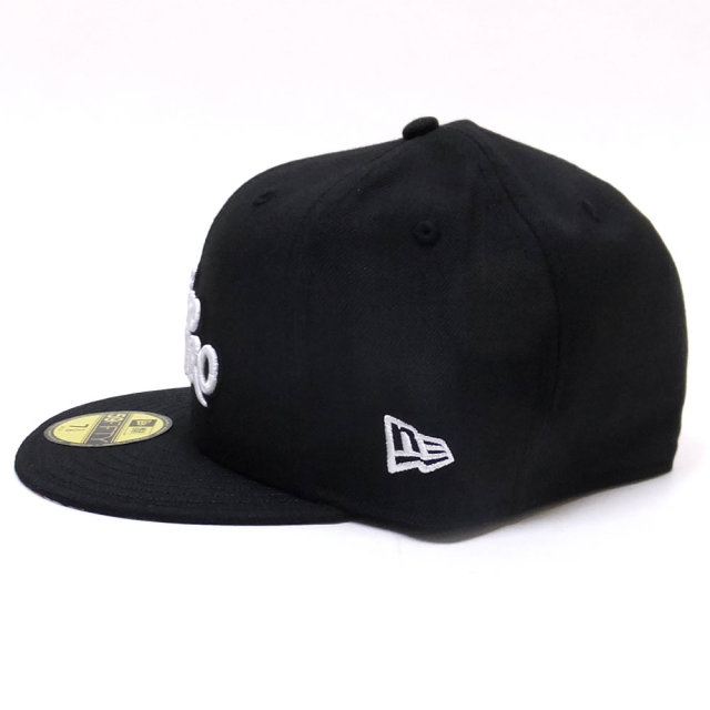 NEW ERA ニューエラ コラボ フラットバイザーキャップ 59FIFTY ゲゲゲの鬼太郎 タイトル 鬼太郎アンダーバイザー 11785100