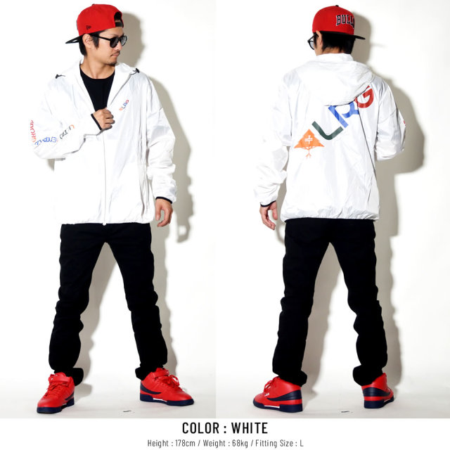 LRG エルアールジー ウインドブレーカー UNMISTAKABLE WINDBREAKER J184016