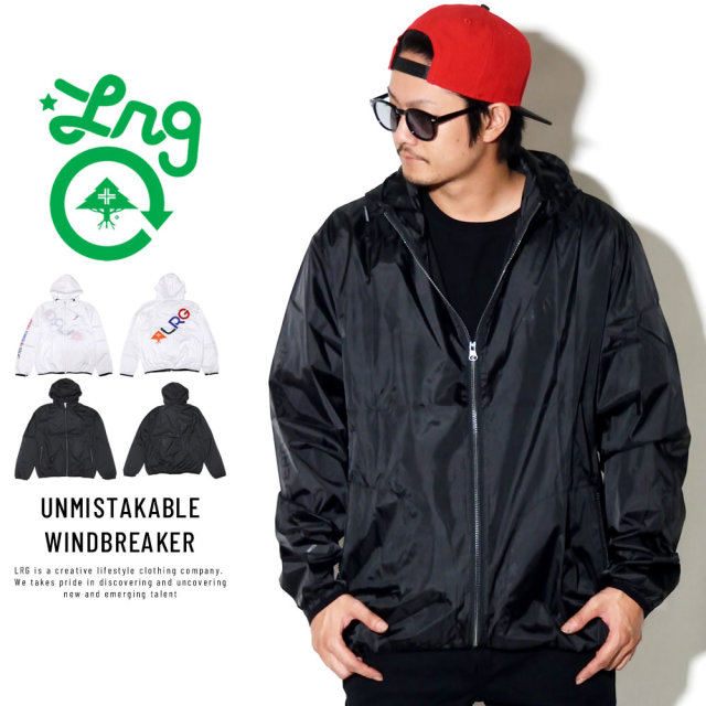 LRG エルアールジー ウインドブレーカー UNMISTAKABLE WINDBREAKER J184016