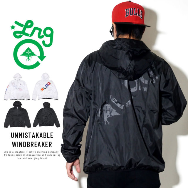 LRG エルアールジー ウインドブレーカー UNMISTAKABLE WINDBREAKER J184016