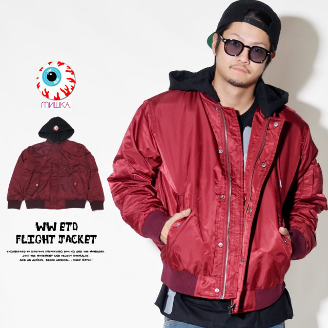 MISHKA ミシカ ミリタリージャケット WW ETD FLIGHT JACKET MAW180650