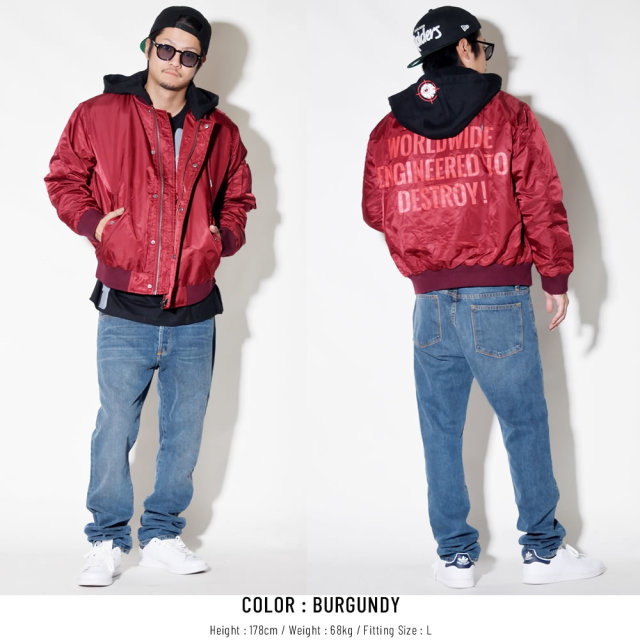 MISHKA ミシカ ミリタリージャケット WW ETD FLIGHT JACKET MAW180650