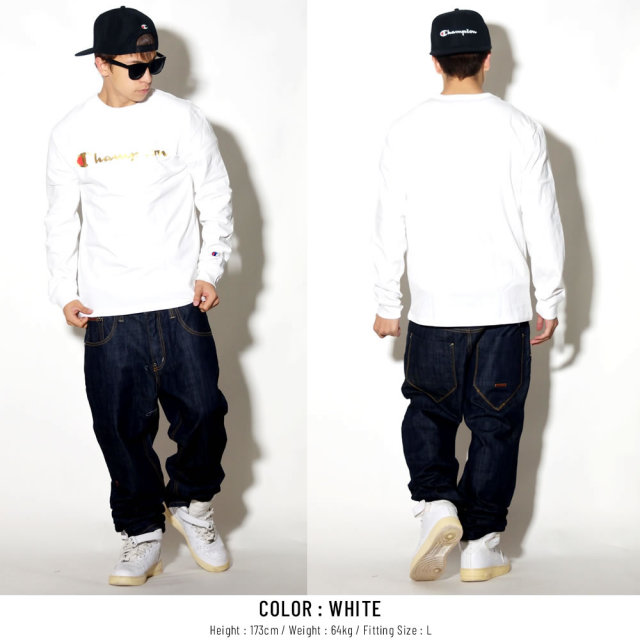 CHAMPION チャンピオン 長袖Tシャツ HERITAGE LONG SLEEVE TEE T3822-549864