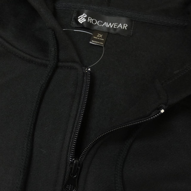 ROCAWEAR ロカウェア ジップパーカー CHECKER PRINT ZIP HOODY RW183K17