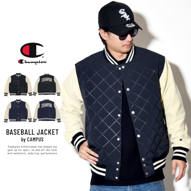 CHAMPION チャンピオン スタジアムジャケット CAMPUS BASEBALL JACKET C3-N604