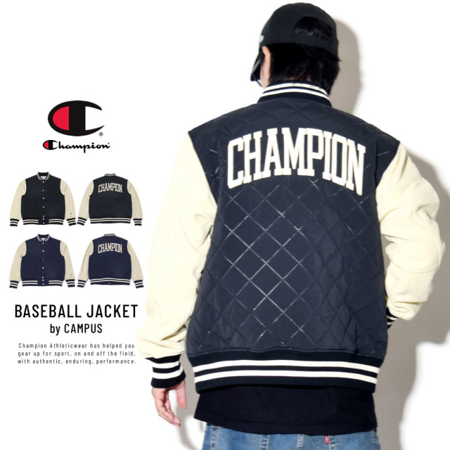CHAMPION チャンピオン スタジアムジャケット CAMPUS BASEBALL JACKET C3-N604