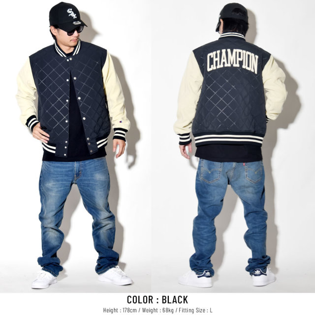 CHAMPION チャンピオン スタジアムジャケット CAMPUS BASEBALL JACKET C3-N604