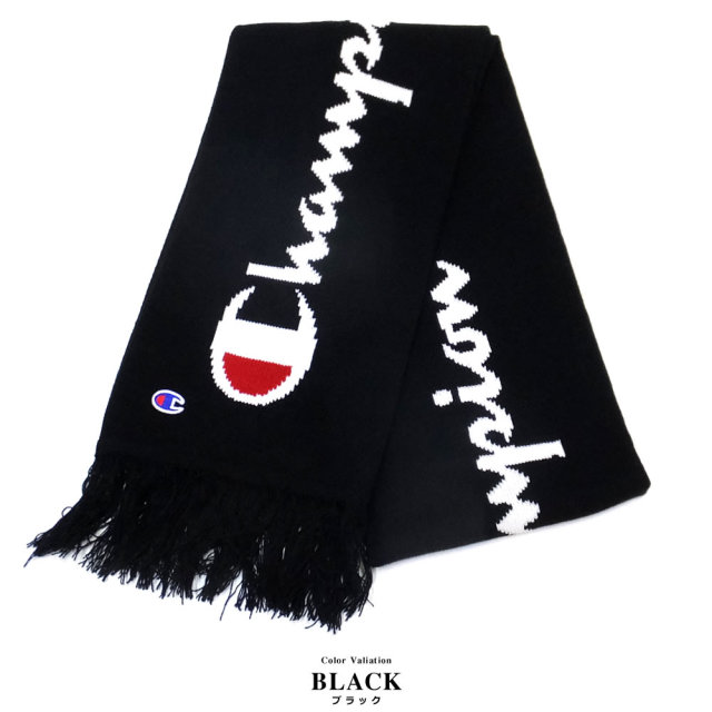 CHAMPION チャンピオン マフラー LOGO JACQUARD MUFFLER 766-0018