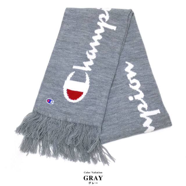 CHAMPION チャンピオン マフラー LOGO JACQUARD MUFFLER 766-0018