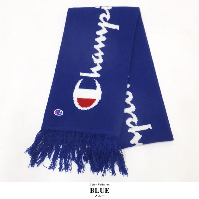 CHAMPION チャンピオン マフラー LOGO JACQUARD MUFFLER 766-0018