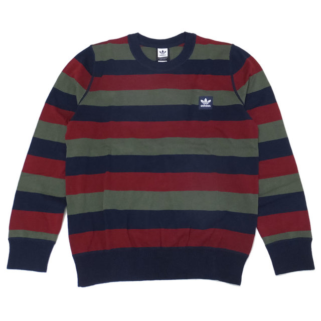 adidas Skateboarding アディダス スケートボーディング セーター SWEATER STRIPES DH6661