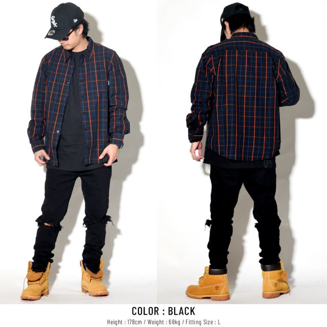 LRG エルアールジー 長袖シャツ OTERO LONG SLEEVE WOVEN L182002