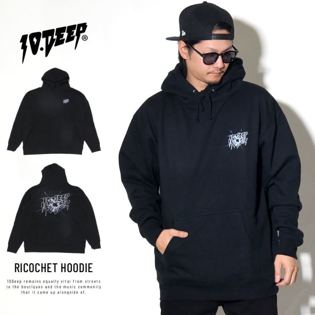 10DEEP テンディープ プルオーバーパーカー RICOCHET HOODIE 183TD4066