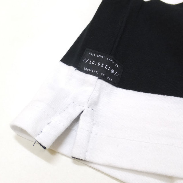10DEEP テンディープ 長袖Tシャツ SOUND & FURY L/S STRIPE 183TD4027