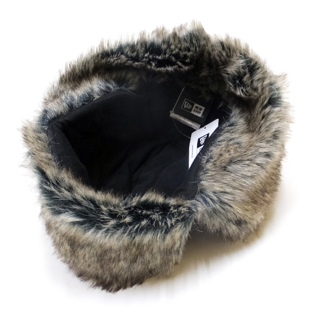 NEW ERA ニューエラ トラッパーキャップ ダックブラック 11780993