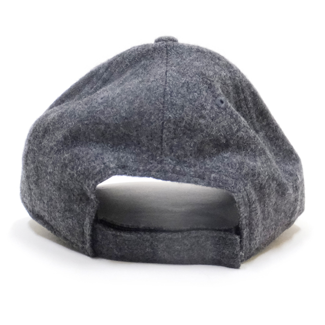 NEW ERA ニューエラ カーブバイザーキャップ 9FORTY メルトン ニューヨーク・ヤンキース チャコール×ホワイト 11781418