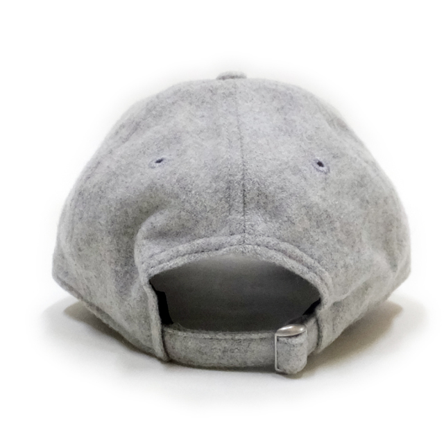 NEW ERA ニューエラ カーブバイザーキャップ 9THIRTY クロスストラップ メルトン NYC グレー×ホワイト 11781556