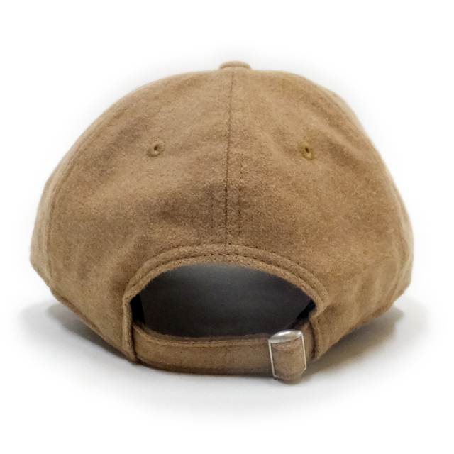 NEW ERA ニューエラ カーブバイザーキャップ 9THIRTY クロスストラップ メルトン NYC キャメル×ホワイト 11781558