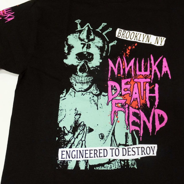 MISHKA ミシカ 長袖Tシャツ MISHKA DEATH FIEND L/S FM181306LS