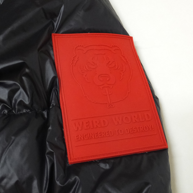 MISHKA ミシカ ダウンジャケット WEIRD WORLD PATCH DOWN JACKET MAW180704