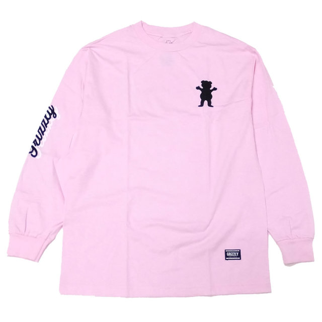 Grizzly Griptape グリズリーグリップテープ 長袖Tシャツ CURSIVEL L/S TEE GMD1802P01