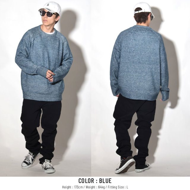 SCHOTT ショット セーター MIDWEIGHT PULLOVER CREWNECK SWEATER SW1815