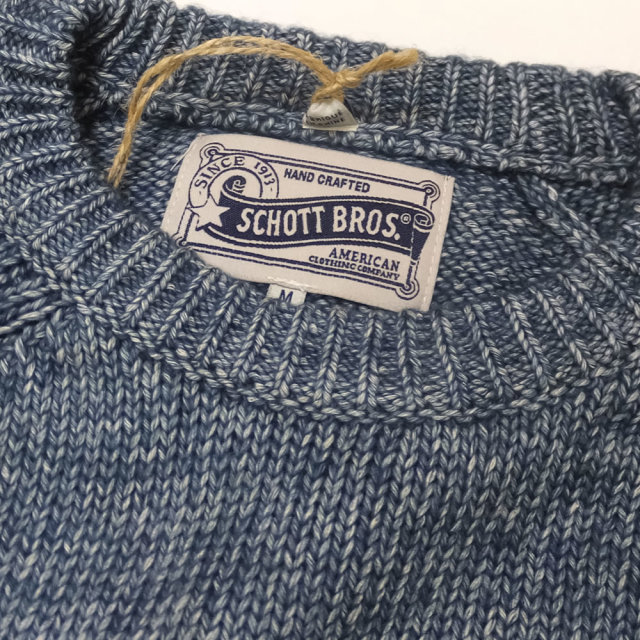 SCHOTT ショット セーター MIDWEIGHT PULLOVER CREWNECK SWEATER SW1815