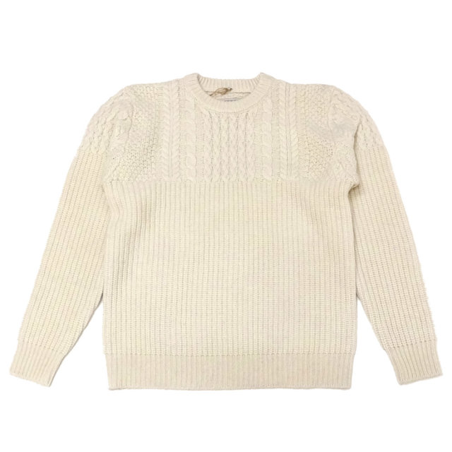 SCHOTT ショット セーター HALF KNIT HALF CABLE SWEATER SW1816