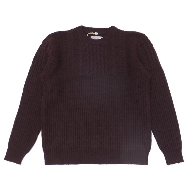SCHOTT ショット セーター HALF KNIT HALF CABLE SWEATER SW1816
