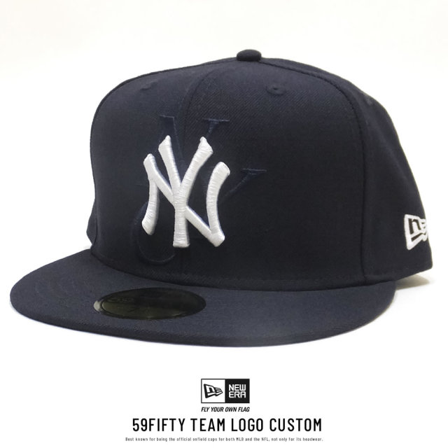 NEW ERA ニューエラ フラットバイザーキャップ 59FIFYT TEAM LOGO CUSTOM 11781650