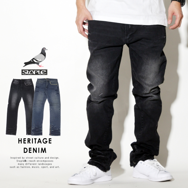 STAPLE ステイプル デニムパンツ HERITAGE DENIM 1810D5132