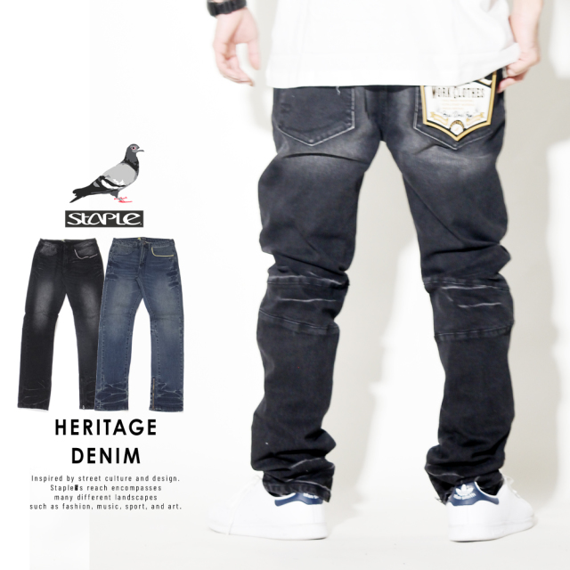 STAPLE ステイプル デニムパンツ HERITAGE DENIM 1810D5132