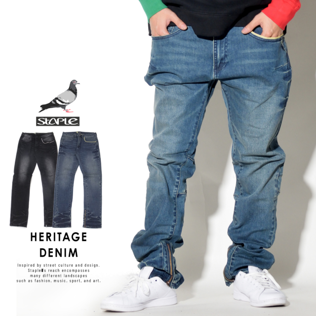 STAPLE ステイプル デニムパンツ HERITAGE DENIM 1810D5132