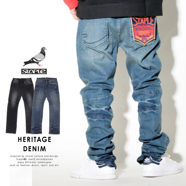 STAPLE ステイプル デニムパンツ HERITAGE DENIM 1810D5132
