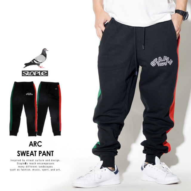 STAPLE ステイプル スウェットパンツ ARC SWEAT PANT 1811B5287