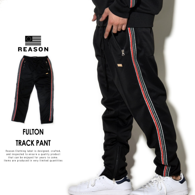 REASON リーズン トラックパンツ FULTON TRACK PANT T-4