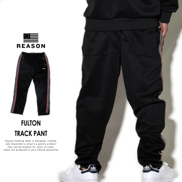 REASON リーズン トラックパンツ FULTON TRACK PANT T-4