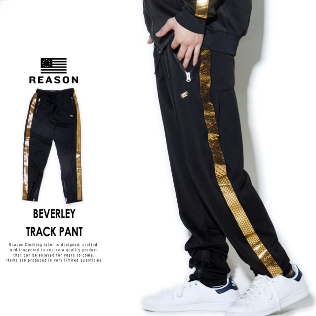 REASON リーズン トラックパンツ BEVERLERY TRACK PANT T-54