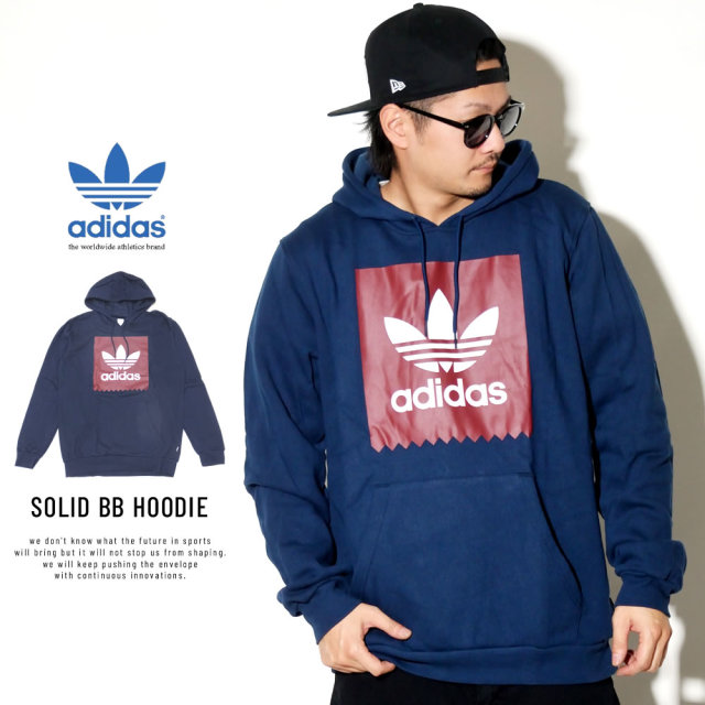 adidas Skateboarding アディダス スケートボーディング プルオーバーパーカー SOLID BB HOODIE DH3877