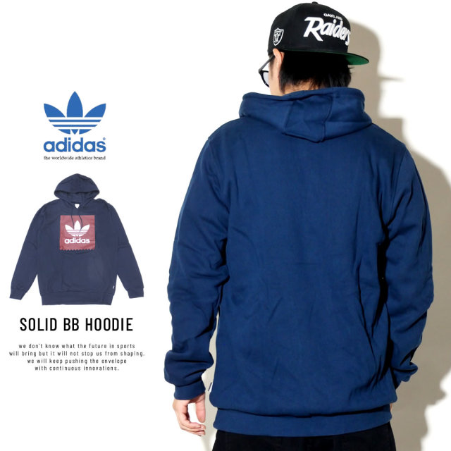 adidas Skateboarding アディダス スケートボーディング プルオーバーパーカー SOLID BB HOODIE DH3877