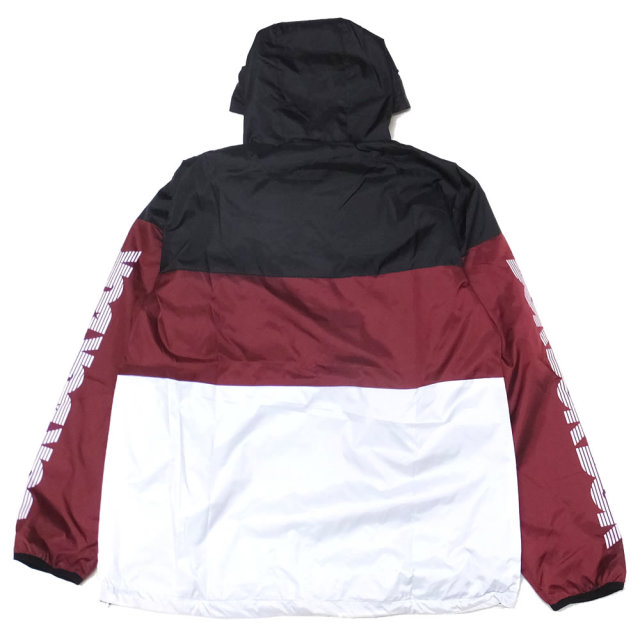 DGK ディージーケー ウィンドブレーカー TRIPLE CUSTOM HOODED WINDBREAKER BURGUNDY CJL-1002