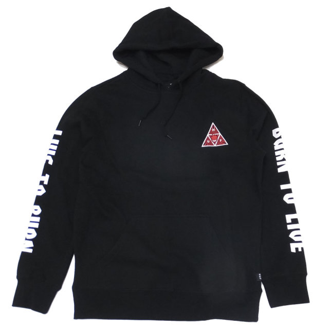 HUF ハフ プルオーバーパーカー SPITFIRE TRIANGLE PULLOVER HOODIE PF00128