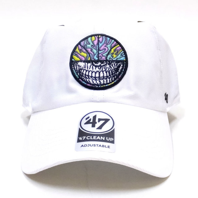 47BRAND フォーティーセブンブランド カーブバイザーキャップ NETS 47 TECHNICAL CLEAN UP KX-EGSHC01RTV-WH