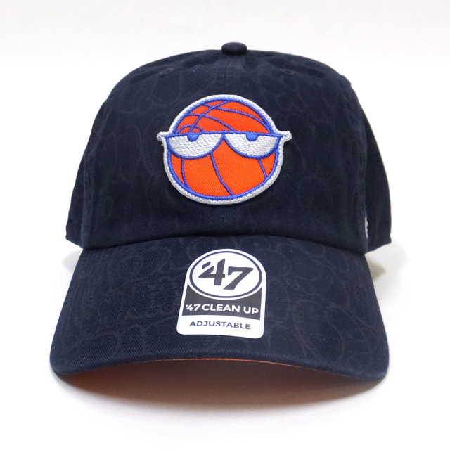 47BRAND フォーティーセブンブランド カーブバイザーキャップ KNICKS 47 CLEAN UP KX-LYONS06GWS-NY
