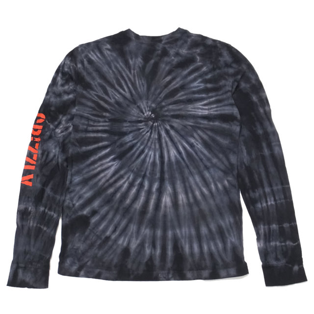 Grizzly Griptape グリズリーグリップテープ 長袖Tシャツ LIL' RAPPERS L/S TEE ブラックタイダイ SMB1802P06