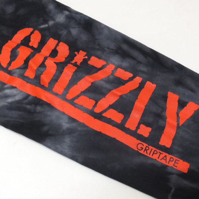 Grizzly Griptape グリズリーグリップテープ 長袖Tシャツ LIL' RAPPERS L/S TEE ブラックタイダイ SMB1802P06