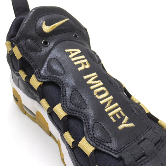 NIKE ナイキ スニーカー AIR MORE MONEY OIL-GREY/METALLIC-GOLD AR5401-001